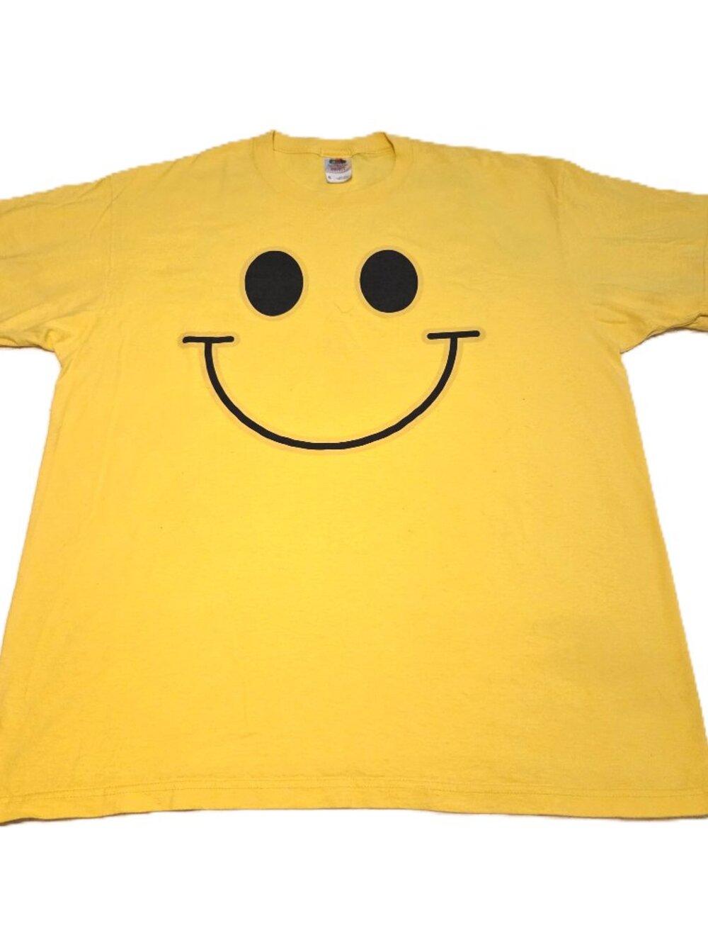 Smiley Face Have a Nice Day T-Shirt-Yellow Fruit of the Loom Brand XL
